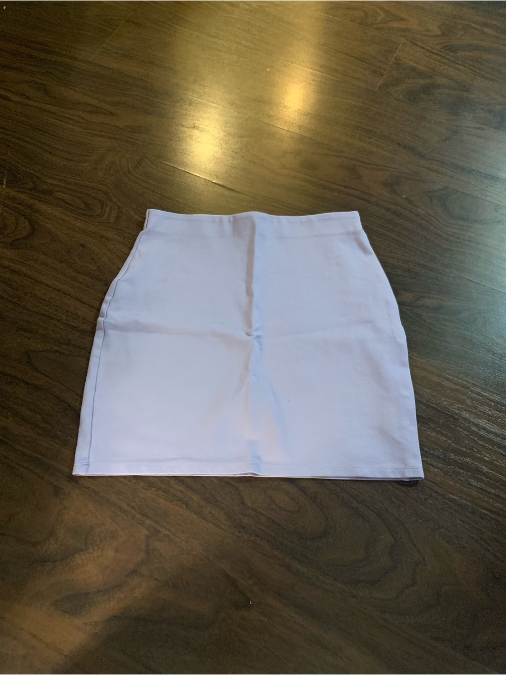 Sunday Best Lilac High-Waist Mini Skirt